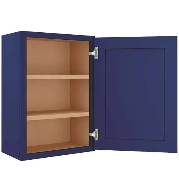 Navy Blue Shaker Wall Cabinet
