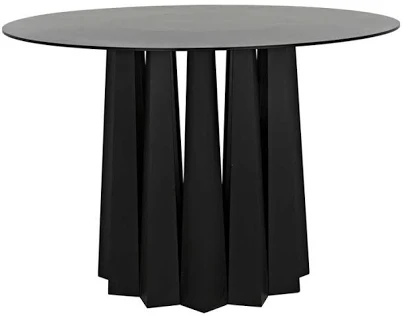 Noir Column Dining Table