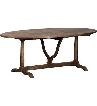 Olive Ateliers Wishbone Oval Dining Table