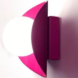 Pink Clam Wall Sconce: Modern Minimalist Wall Light