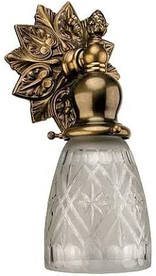 Polished Brass Victorian Close to The Wall Sconce