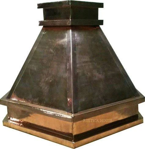 Polished Copper Range Hood