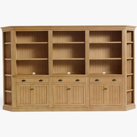 Pottery Barn Aubrey Wall Bookcase Storage Cabinet