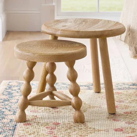 Pottery Barn Hadley Round Nesting Accent Table