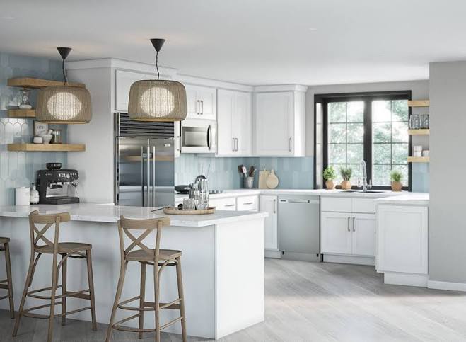 Primary White Shaker 10x10 RTA Kitchen