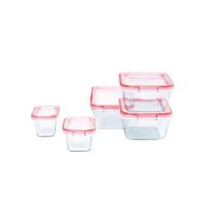 Pyrex FreshLock 10-Piece Glass Storage Set
