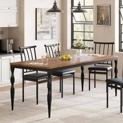 Rectangular 78 inch Kitchen Table