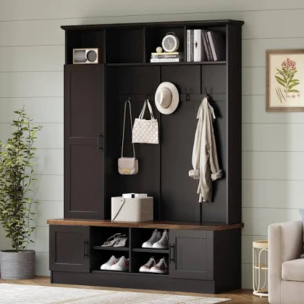 Red Barrel Studio Farmhouse Hall Tree