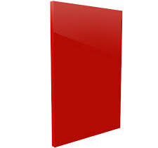 Red Gloss Cabinet Door