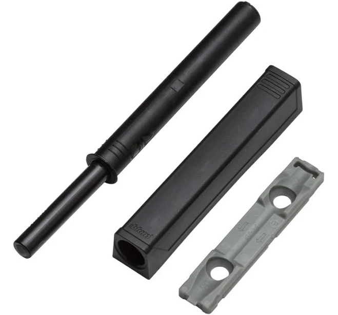 ROCKLER Black Blum Tip-On Touch Latch