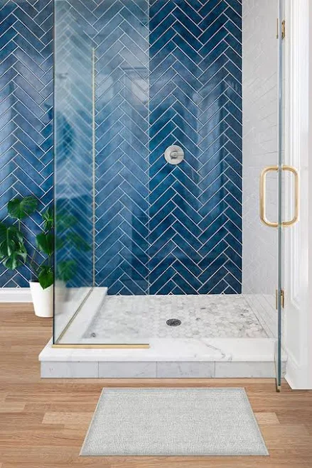 Ruggable Bathroom Machine Washable Bathmat 2'x3' Kid & Pet Friendly