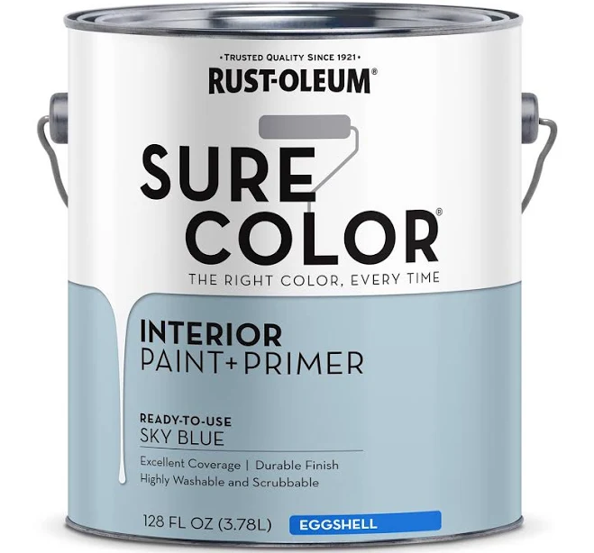 Rust-Oleum Sure Color Interior Wall Paint Primer Eggshell