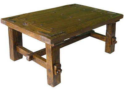 Rustic Block Coffee Table