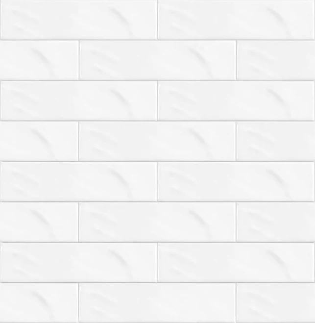 Satori Pearl White 3-in x 12-in Glossy Ceramic Subway Wall Tile
