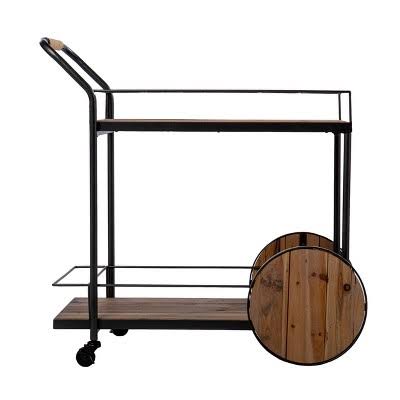 SEI Furniture Bar Cart