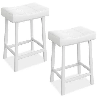 Set of 2 24 inch Counter Height Bar Stools