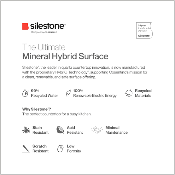 Silestone Eternal Kitchen Countertop Sample