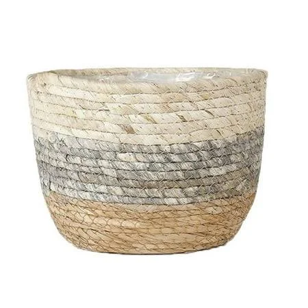 Skdogdt Stylish Seagrass Planter Basket