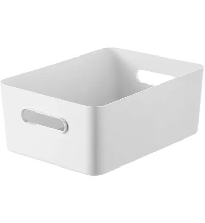 SmartStore Compact Plastic Bin with Handles