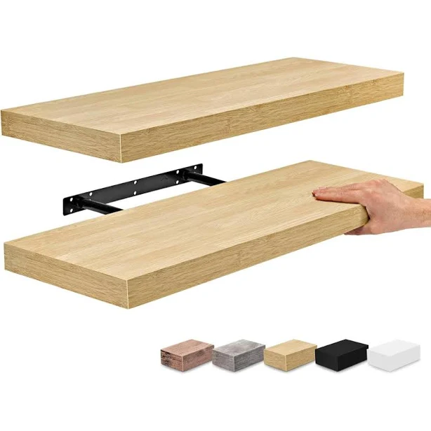 Sorbus Floating Shelves Set of 2