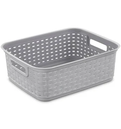 Sterilite Short Weave Basket