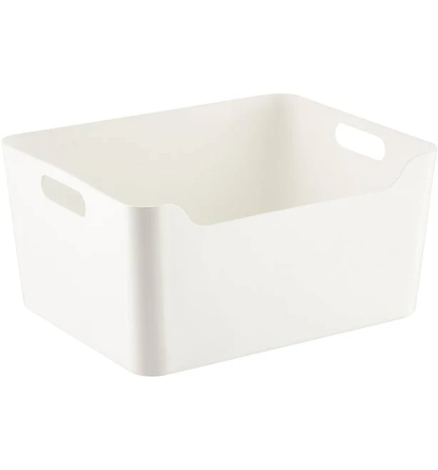 The Container Store Plastic Storage Bin w/ Handles