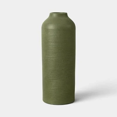 Threshold Tall Modern Textured Ceramic Vase