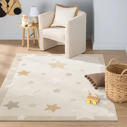 Town & Country Play Super Star Galaxy Kids Area Rug