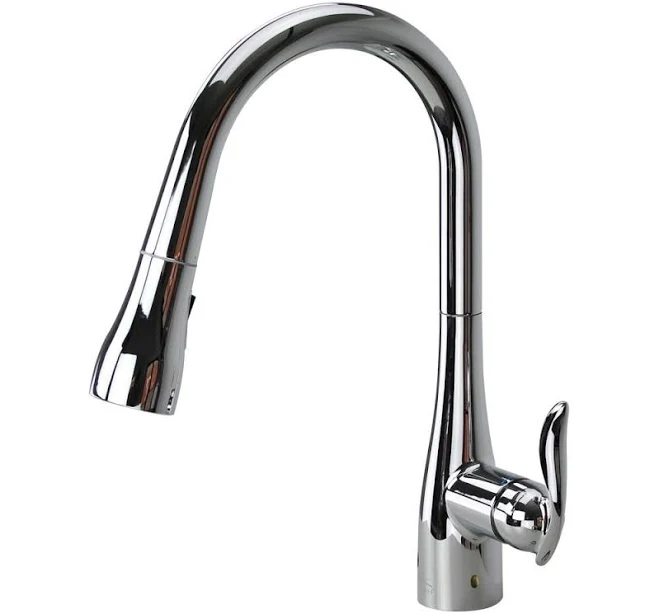 Transolid Arcata Pull Out Single Handle Kitchen Faucet