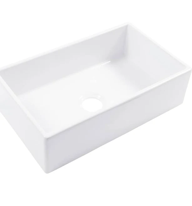 Turner Crisp White Fireclay 30