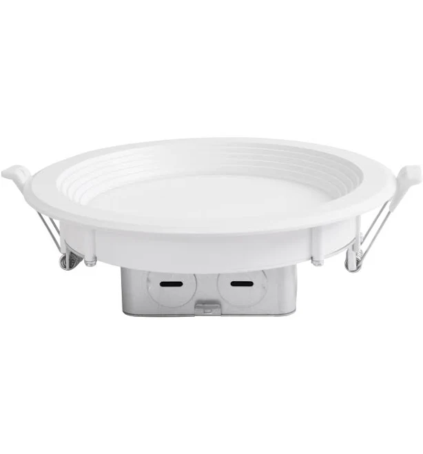 Utilitech 850-Lumens Round Dimmable LED Canless Wet Rated 6