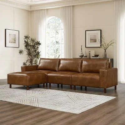 VASIP Modern Luxury L-Shaped Sectional Sofa