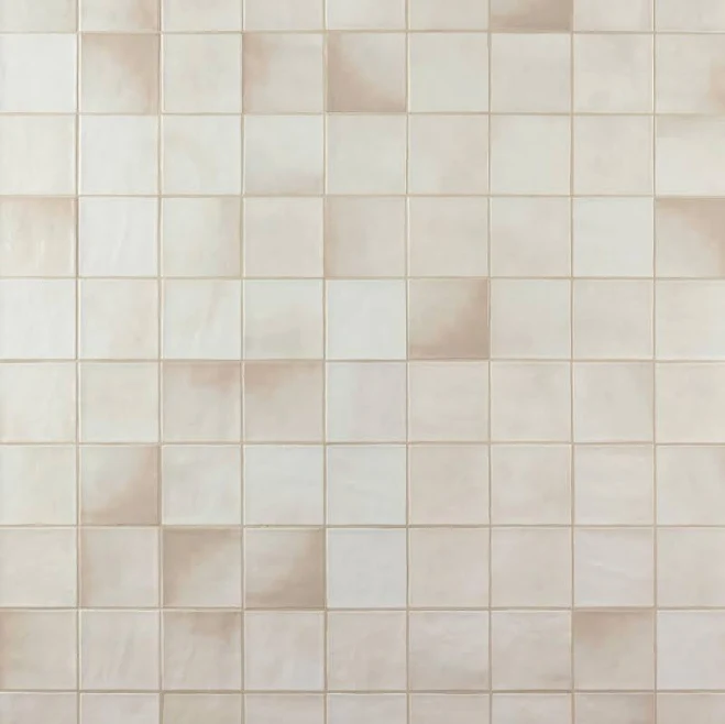 Villa Zellige Crema Ceramic Tile 4 x 4