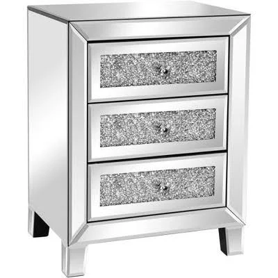 Vingli Mirrored Nightstand