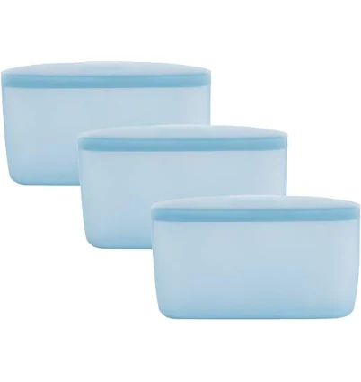 WeeSprout Reusable Silicone Bags Set of 3