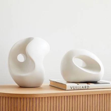 West Elm Alba Ceramic Sculptural Objects