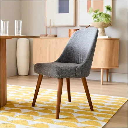 West Elm Mid-Century Upholstered Dining Chair