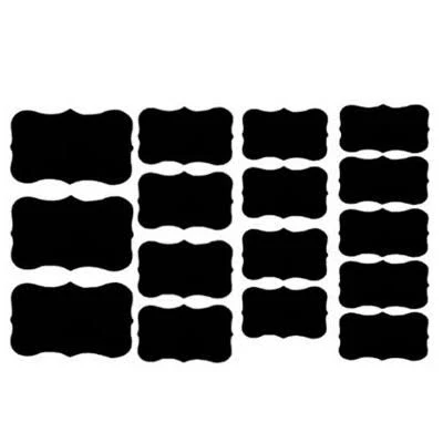 Wrapables Chalkboard Labels Set of 64