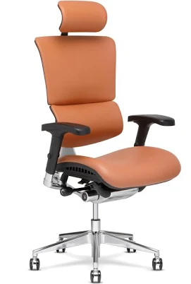 X Chair X4 Brisa Brown Leather Executive Chair