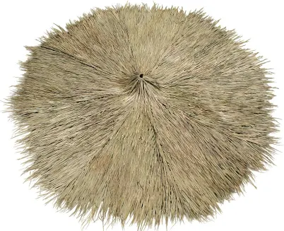 16 Foot Diameter/Round Mexican Palm Thatch Palapa/Tiki Hut Roofing - Palapa Stru