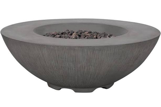 17 Stories Round Concrete Fire Pit Table