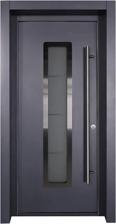 37.4'' x 81.5'' Steel Front Entry Doors Belldinni Door
