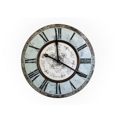 3R Studio Round Wood Wall Clock