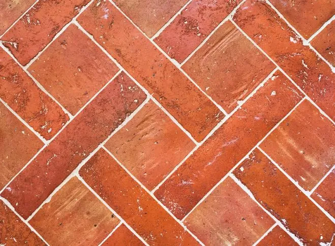 6x13 Mission Red Terracotta Pavers | Mexican Clay Paver | Rustico
