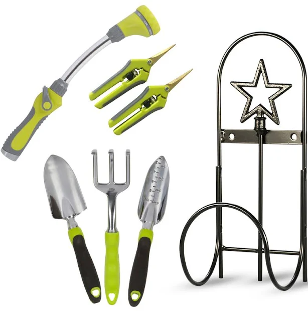 7-Piece Ergonomic Garden Tool Gift Set