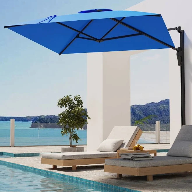 AECOJOY 9ft Wall Mount Umbrella