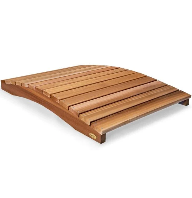 All Things Cedar 4-ft Garden Bridge