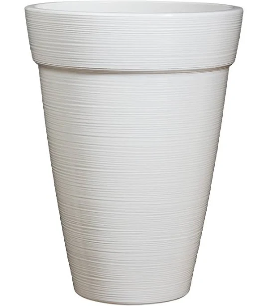 allen + roth Contemporary Resin Indoor/Outdoor Planter