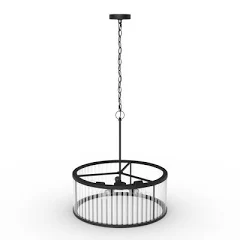 Allen + Roth Easton 5-Light Modern/Contemporary Crystal Chandelier