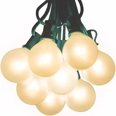 AllModern 25'' Globe Outdoor String Lights